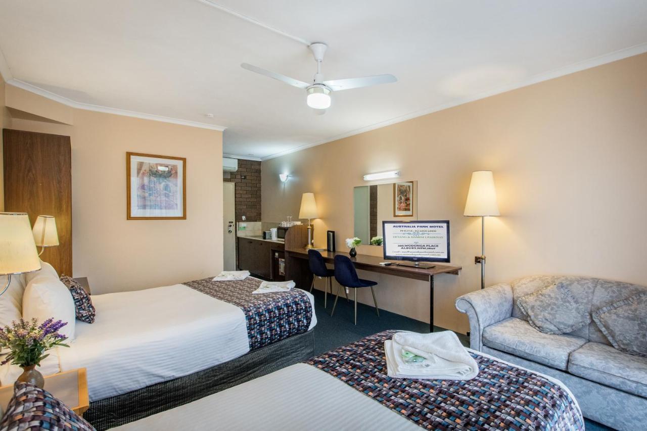Australia Park Motel Albury Exterior photo